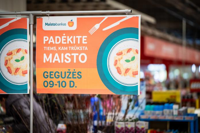 Maisto banko akcija. Nuotraukos autorius M. Vitėnas.